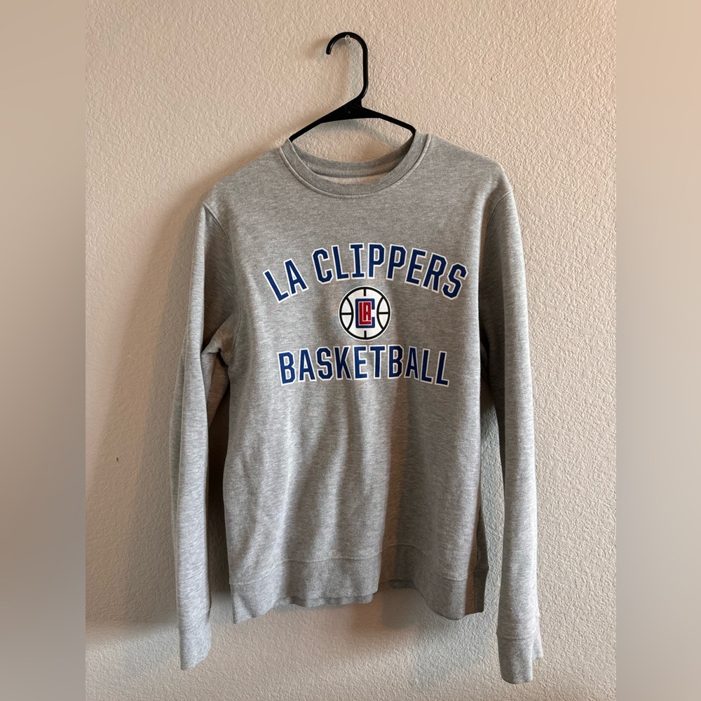 Gray LA CLIPPER Crewneck